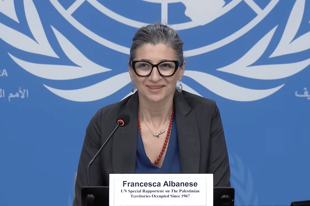 Q&A with Francesca Albanese, Special Rapporteur on the occupied Palestinian territory